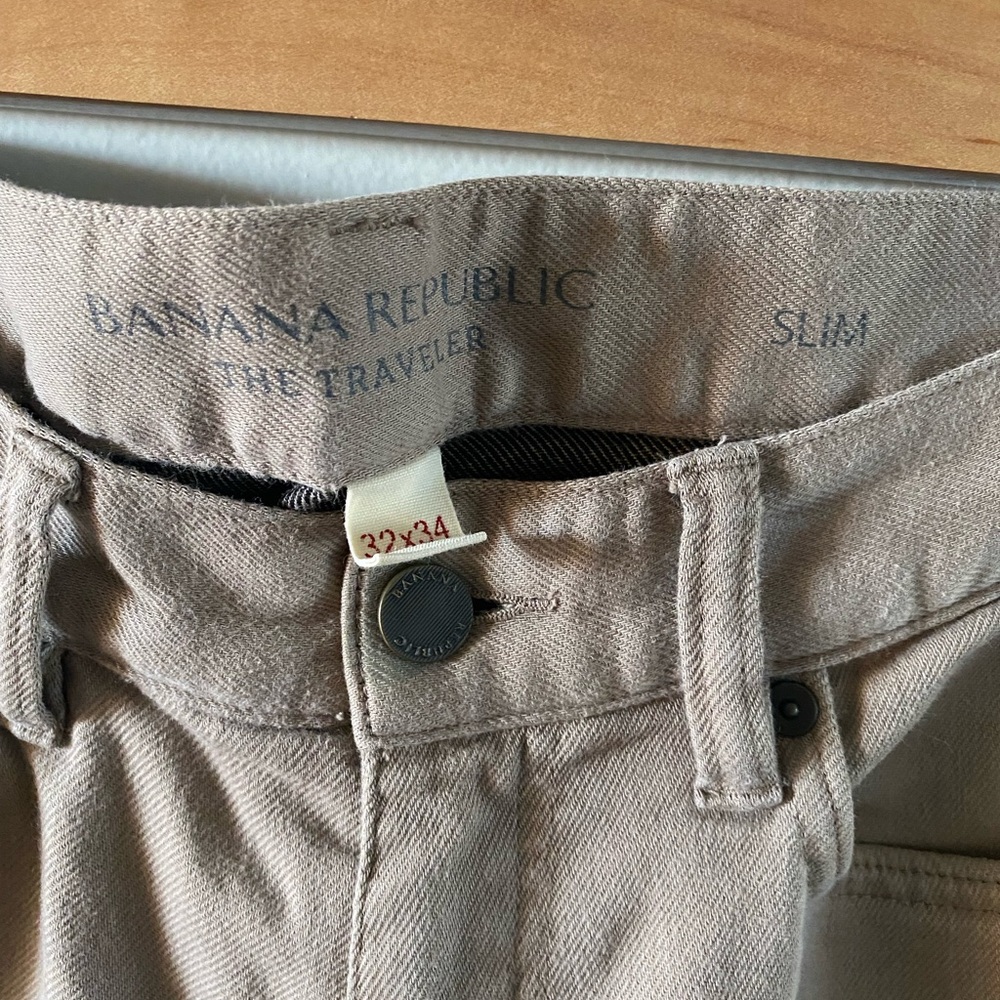 Banana Republic Slim Fit Traveler Pant | 32 x 34 - Picture 3 of 6